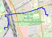 Trasa z dnia 2021-08-18 06:31 - mapa trasy gps - rower miejski