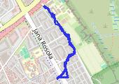 Trasa z dnia 2021-08-22 08:53 - mapa trasy gps - spacer