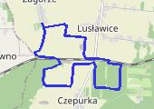 Trasa z dnia 2021-08-22 15:26 - mapa trasy gps - bieganie