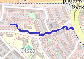 Trasa z dnia 2021-08-23 13:52 - mapa trasy gps - marsz