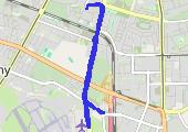 Spacer 23.08.2021 - mapa trasy gps - spacer