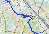 Trasa z dnia 2021-08-24 18:19 - mapa trasy gps - bieganie