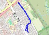 Trasa z dnia 2021-08-25 06:23 - mapa trasy gps - spacer