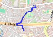 Trasa z dnia 2021-08-26 13:19 - mapa trasy gps - marsz