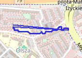 Trasa z dnia 2021-08-26 13:35 - mapa trasy gps - marsz