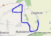 Trasa z dnia 2021-08-27 09:07 - mapa trasy gps - bieganie