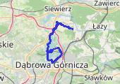 Trasa z dnia 2021-08-28 17:55 - mapa trasy gps - rower górski