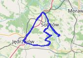 Trasa z dnia 2021-08-28 15:30 - mapa trasy gps - rower szosowy