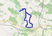 Trasa z dnia 2021-08-26 19:06 - mapa trasy gps - rower szosowy
