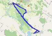 Trasa z dnia 2021-08-25 13:43 - mapa trasy gps - rower szosowy
