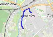 Rower - mapa trasy gps - rower trekkingowy