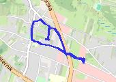 Trasa z dnia 2021-09-01 16:53 - mapa trasy gps - rower szosowy