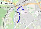 Rower - mapa trasy gps - rower trekkingowy