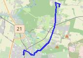 Trasa z dnia 2021-09-02 13:51 - mapa trasy gps - rower szosowy
