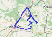 Trasa z dnia 2021-08-28 15:26 - mapa trasy gps - rower szosowy