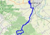Trasa z dnia 2021-09-04 12:01 - mapa trasy gps - rower trekkingowy