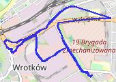 Trasa z dnia 2021-09-04 19:40 - mapa trasy gps - bieganie