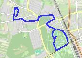 Trasa z dnia 2021-09-05 11:05 - mapa trasy gps - rower górski