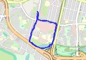 Trasa z dnia 2021-09-05 15:21 - mapa trasy gps - nordic walking
