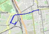 Trasa z dnia 2021-09-06 06:31 - mapa trasy gps - rower miejski