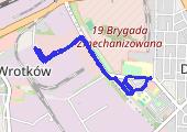 Trasa z dnia 2021-09-06 21:22 - mapa trasy gps - bieganie