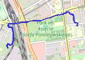 Trasa z dnia 2021-09-07 06:33 - mapa trasy gps - rower miejski