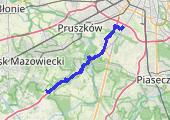 Trasa z dnia 2021-09-07 18:09 - mapa trasy gps - rower szosowy