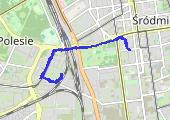 Trasa z dnia 2021-09-08 06:39 - mapa trasy gps - rower miejski