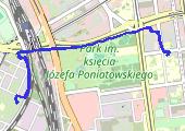 Trasa z dnia 2021-09-09 06:39 - mapa trasy gps - rower miejski