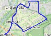 Trasa z dnia 2013-08-18 11:12 - mapa trasy gps - bieganie