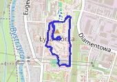 Spacer - mapa trasy gps - spacer