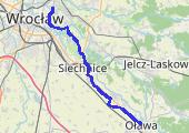 Trasa z dnia 2021-09-13 19:00 - mapa trasy gps - rower trekkingowy