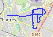 Trasa z dnia 2021-09-13 19:22 - mapa trasy gps - bieganie