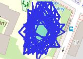 Trasa z dnia 2021-09-09 20:22 - mapa trasy gps - bieganie