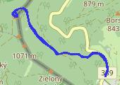 Orlica 2021-09-14  - mapa trasy gps - wędrówka
