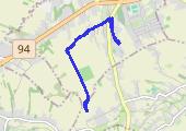 Trasa z dnia 2021-09-14 18:53 - mapa trasy gps - bieganie