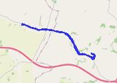 Trasa z dnia 2021-09-14 22:19 - mapa trasy gps - rower trekkingowy