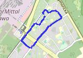 Trasa z dnia 2021-09-15 22:36 - mapa trasy gps - spacer