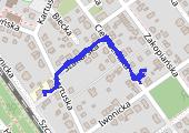 Trasa z dnia 2021-09-16 08:36 - mapa trasy gps - spacer