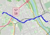 Trasa z dnia 2021-08-15 16:47 - mapa trasy gps - rower trekkingowy