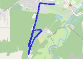 Trasa z dnia 2021-05-24 18:46 - mapa trasy gps - bieganie