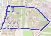 Trasa z dnia 2021-09-23 19:02 - mapa trasy gps - bieganie