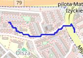 Trasa z dnia 2021-09-23 20:38 - mapa trasy gps - marsz