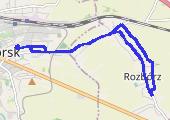 Trasa z dnia 2021-09-24 15:31 - mapa trasy gps - rower górski