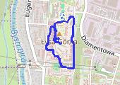 Spacer - mapa trasy gps - spacer