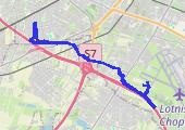 Rower 1506 - mapa trasy gps - rower szosowy