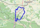 Trasa z dnia 2021-09-25 13:43 - mapa trasy gps - rower szosowy