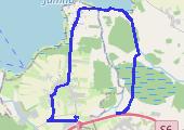 Trasa z dnia 2021-09-27 18:36 - mapa trasy gps - bieganie
