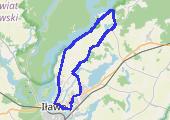 Trasa z dnia 2021-09-20 18:15 - mapa trasy gps - rower szosowy