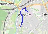 Rower - mapa trasy gps - rower trekkingowy